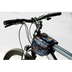 Roswheel Wasserabweichende Fahrrad Rahmentasche (Blau)