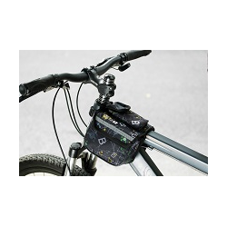 Roswheel Wasserabweichende Fahrrad Rahmentasche (Grau)