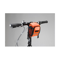 Roswheel Wasserabweichende Fahrrad Lenkertasche (orange)