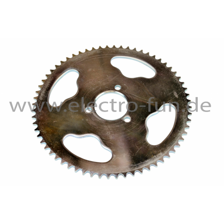 Kettenrad 63 Zähne Ø 163 mm / innen Ø 35 mm