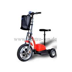 Elektromobil Dreiradroller TP012B ROT, 6 km/h