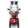 E-Scooter 4 Räder ECO ENGEL 510 Rot, 25 km/h mit Dach