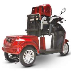 Seniorenmobil Eco Engel 503 ROT mit Lithium Akkus, Elektro Dreirad Roller, 25 km/h