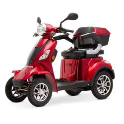 E-Scooter 4 Räder ECO ENGEL 510 Rot, Seniorenmobil, 25 km/h