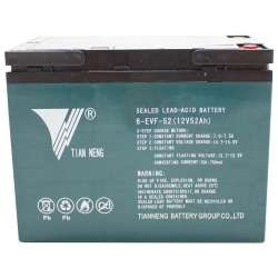 Akku 12 V 52 Ah 6-EVF-52 passend für Elektro Fahrzeuge