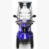 E-Scooter 4 Räder ECO ENGEL 510 Blau, 25 km/h mit Dach