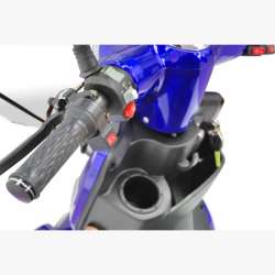 E-Scooter 4 Räder ECO ENGEL 510 Blau, 25 km/h mit Dach