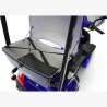 E-Scooter 4 Räder ECO ENGEL 510 Blau, 25 km/h mit Dach