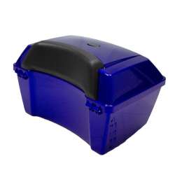 Topcase mit Rückenlehne 510 Blau