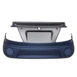 Rücklichtabdeckung Blau/Schwarz