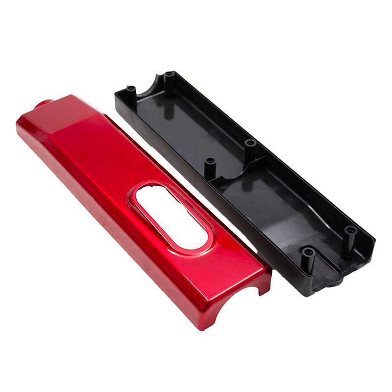 Lenksäuleverkleidung 406 2-Teilig Rot/ABS