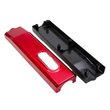 Lenksäuleverkleidung 406 2-Teilig Rot/ABS