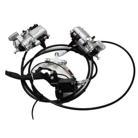 Bremshebel links inkl. Bremssattel 3000 Hinterbremse