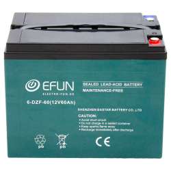 Akku 12 V 60 Ah 6-DZF-60 passend für Elektro Fahrzeuge